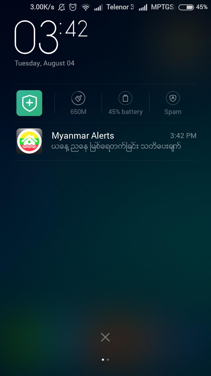 Myanmar Alerts
