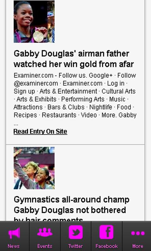 Follow Gabby Douglas Gold