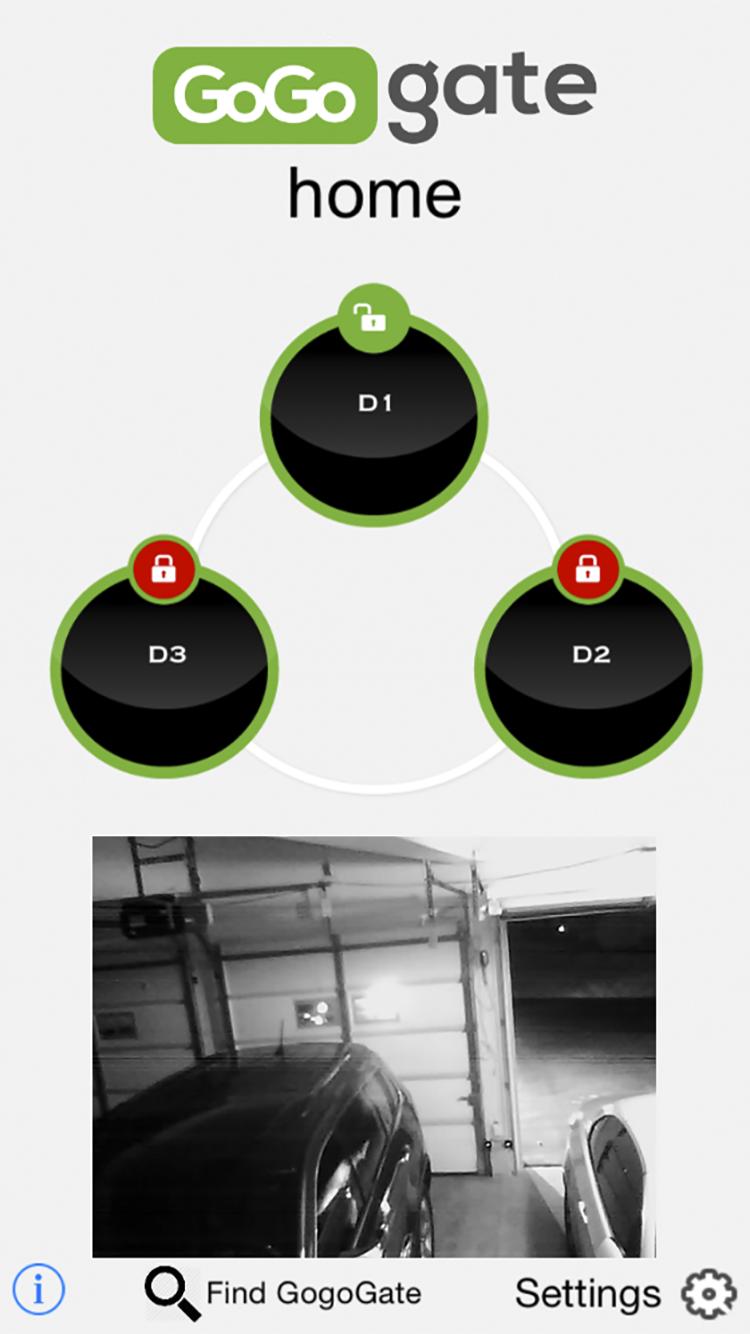 Gogogate - Open garage door -