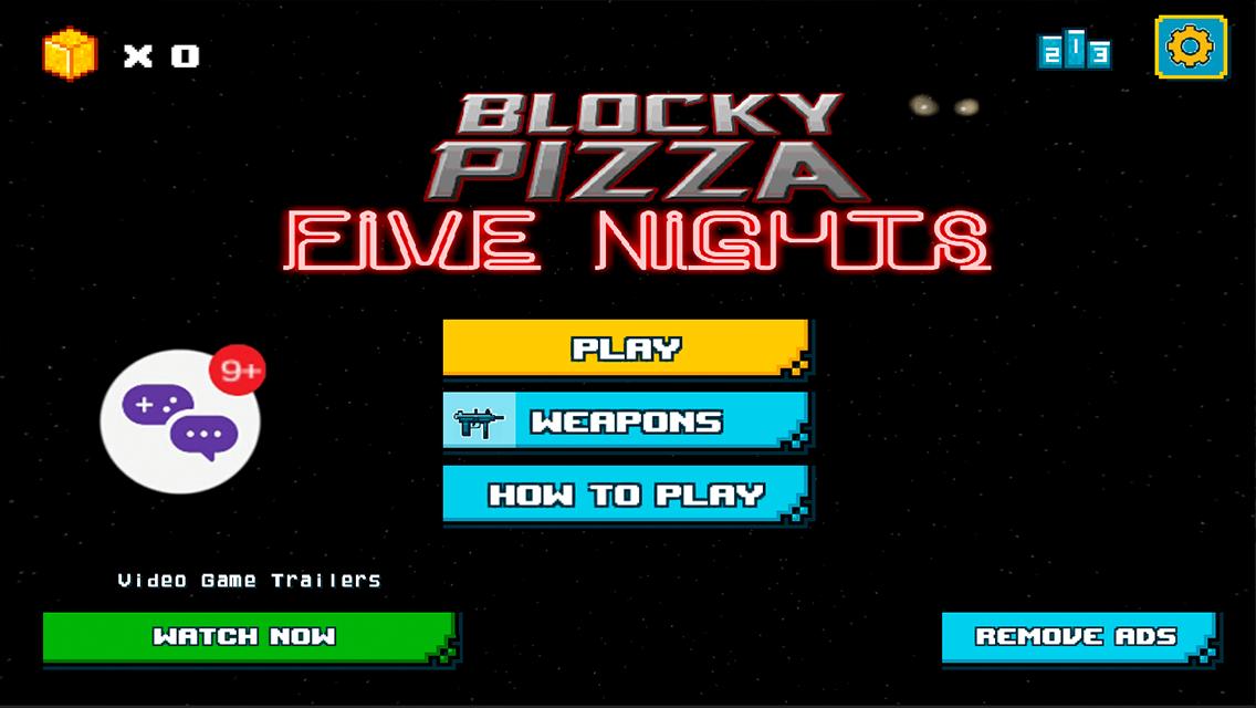 Block Pizza Five Nights