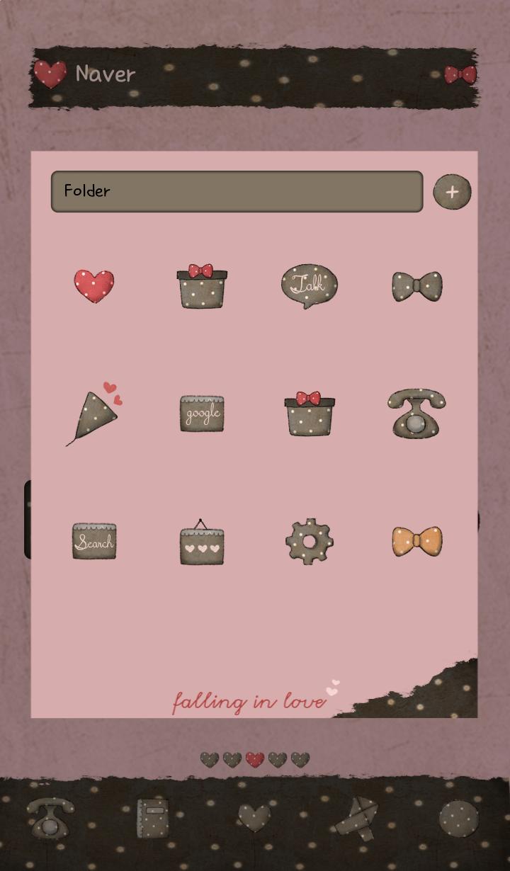 Falling love(lovely black)