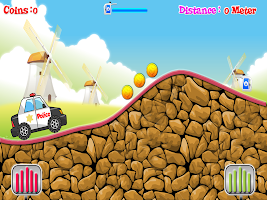 Hill Climb Future Cop