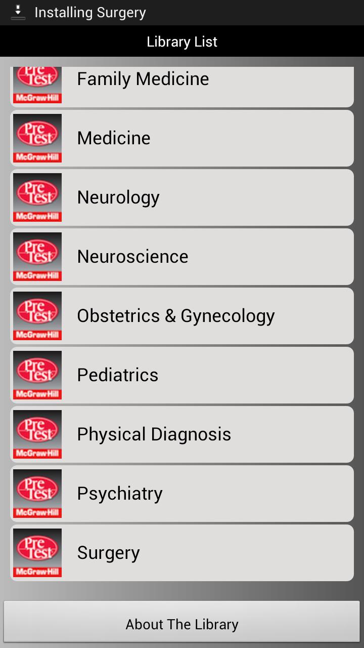 PreTest Self Assessment