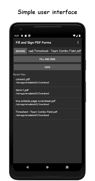 Fill and Sign PDF Forms