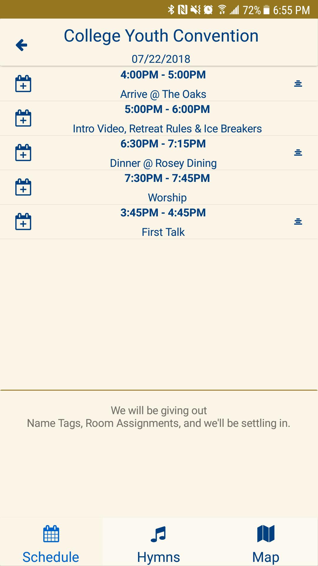 CORA - Coptic Orthodox Retreat App