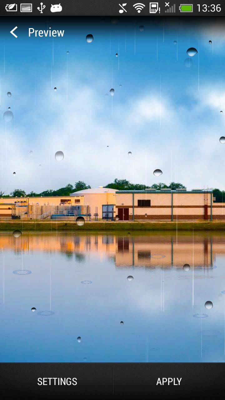 Water Drop Live Wallpaper