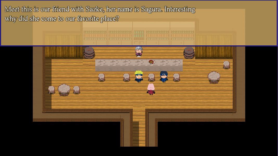 Visual novel about ninja