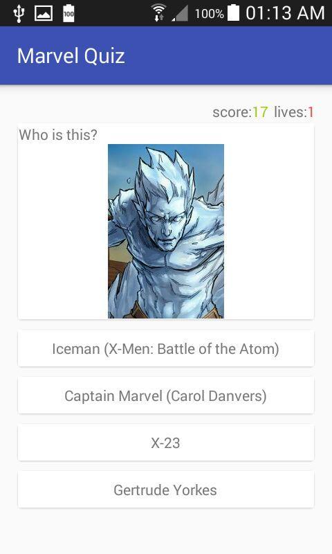 Marvel Quiz