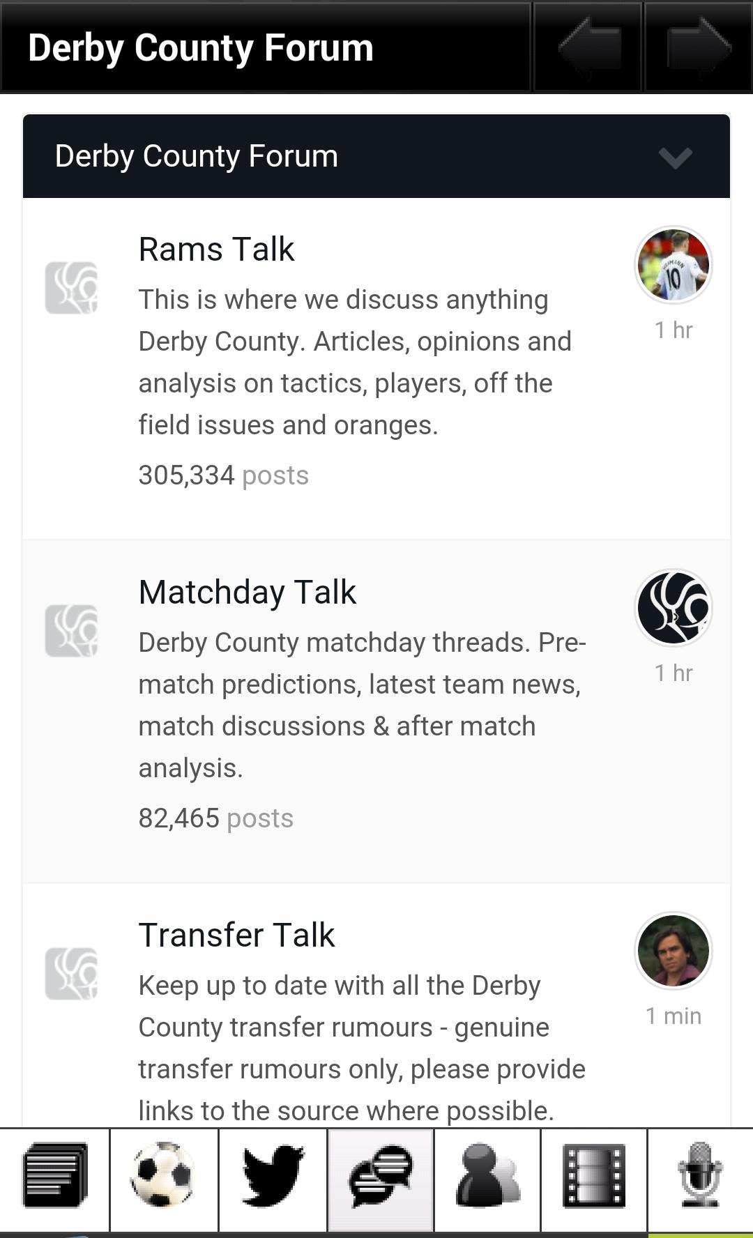 News for Derby County