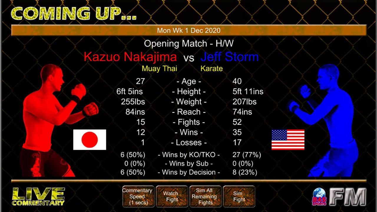 MMA Manager Game Free