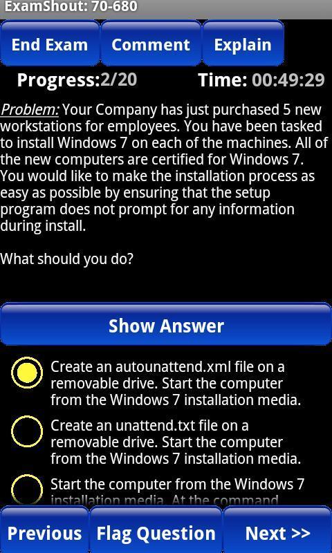 ExamShout: 70-680 - Free