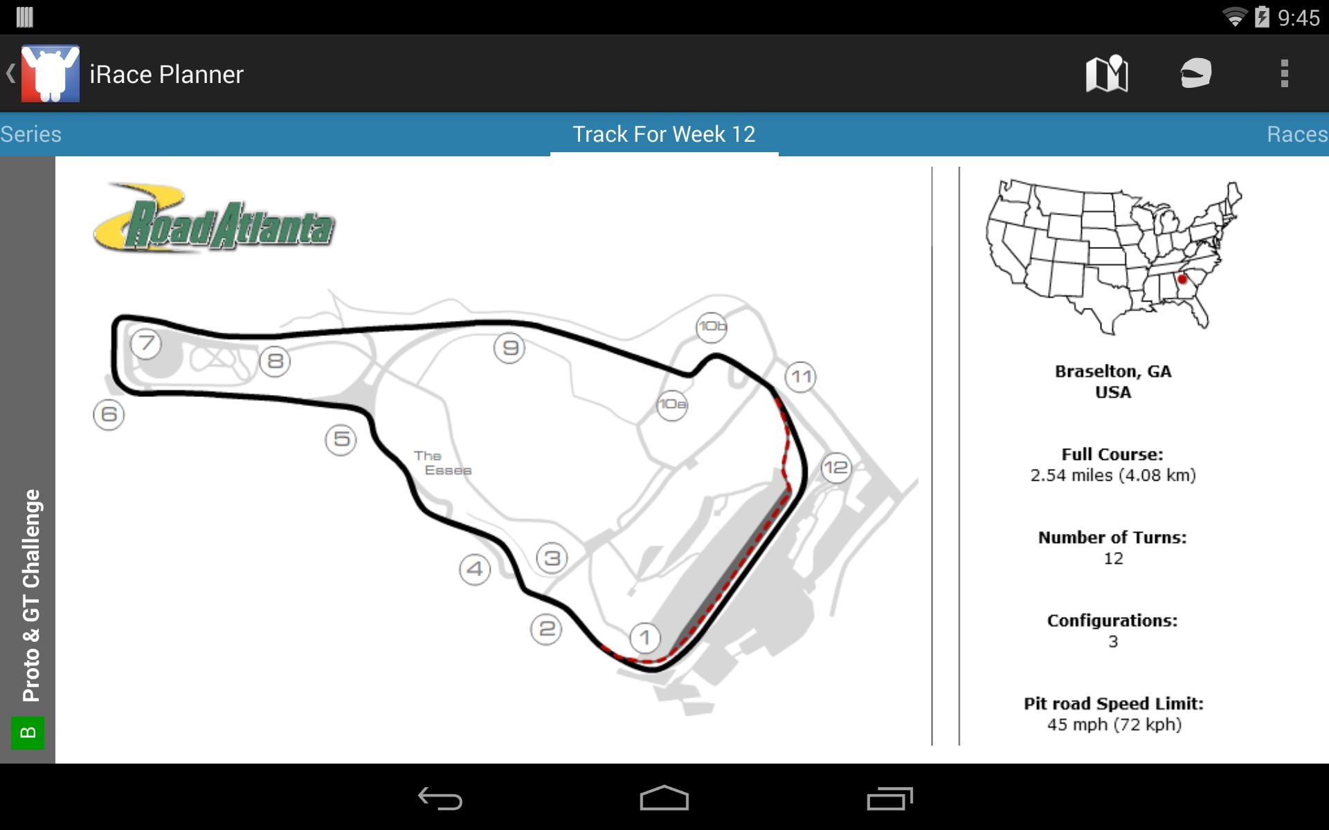 iRace Planner Tracks add-on