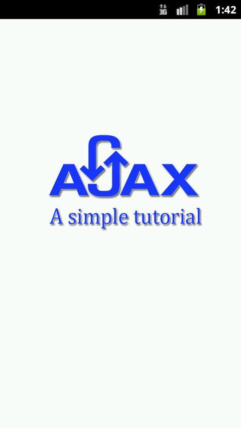 Ajax Tutorial
