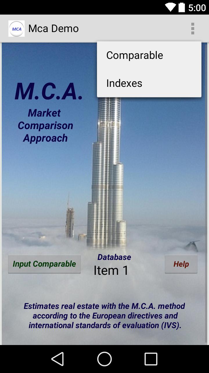 Real Estate M.C.A. Demo