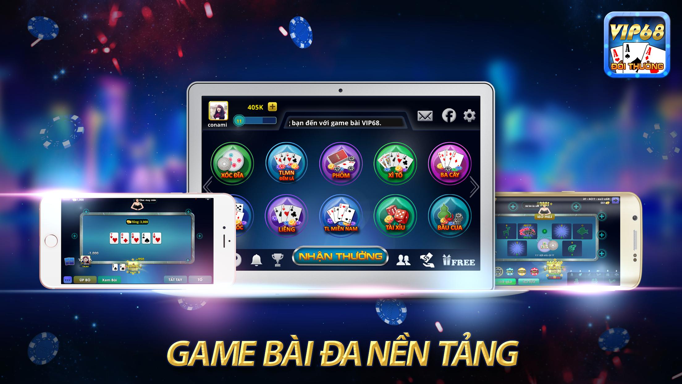 VIP68 - Game bai doi thuong