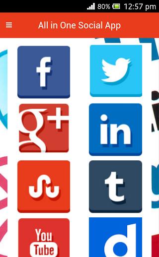 All in One - Social Media App