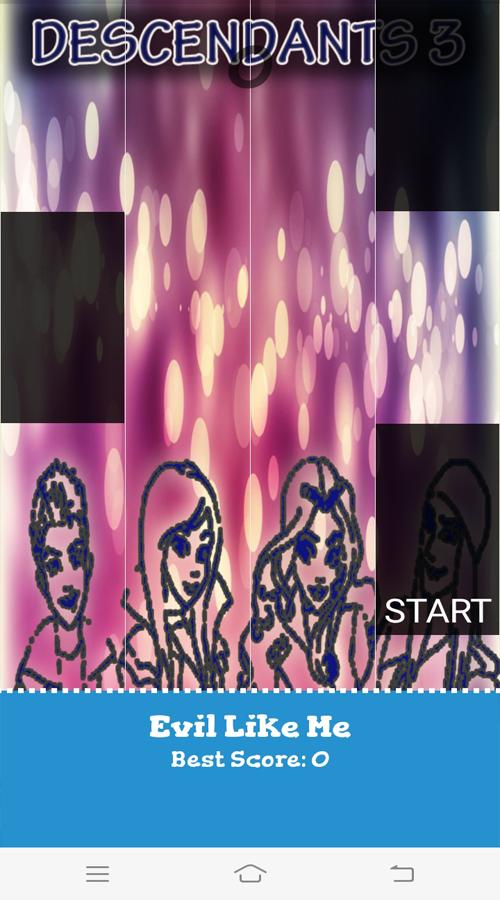 Descendants 3 Piano Game