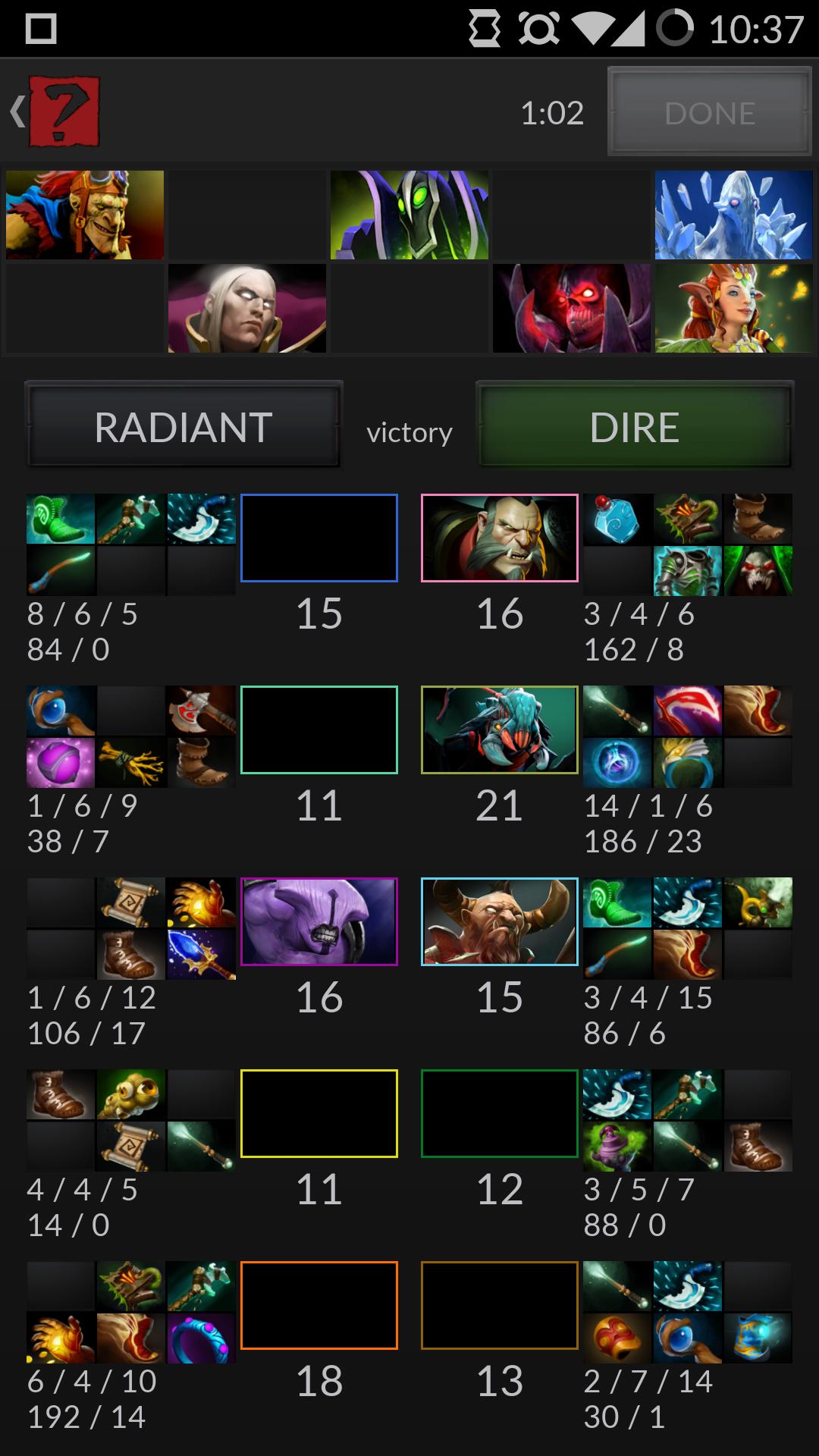 Mind Game of DOTA 2