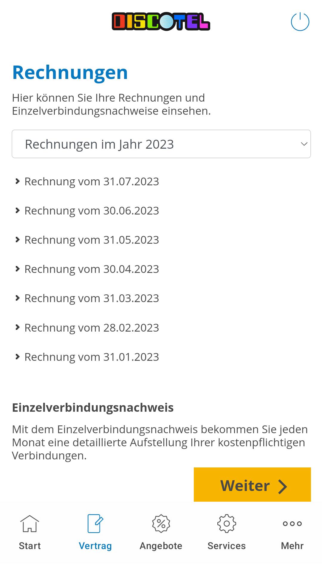 discoTEL  Servicewelt