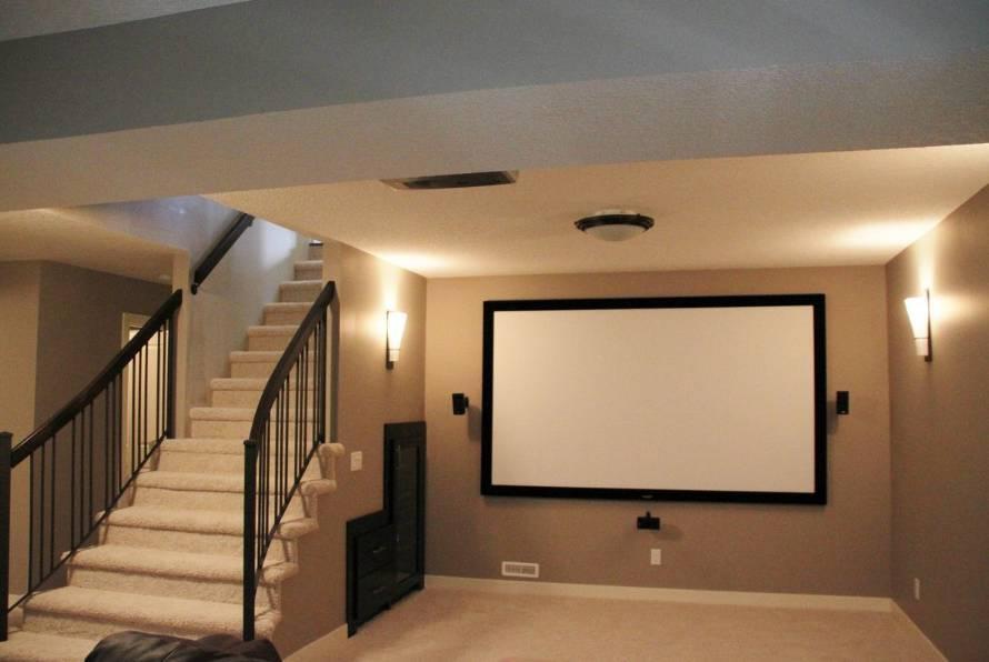 Home Basement Refinishing Models