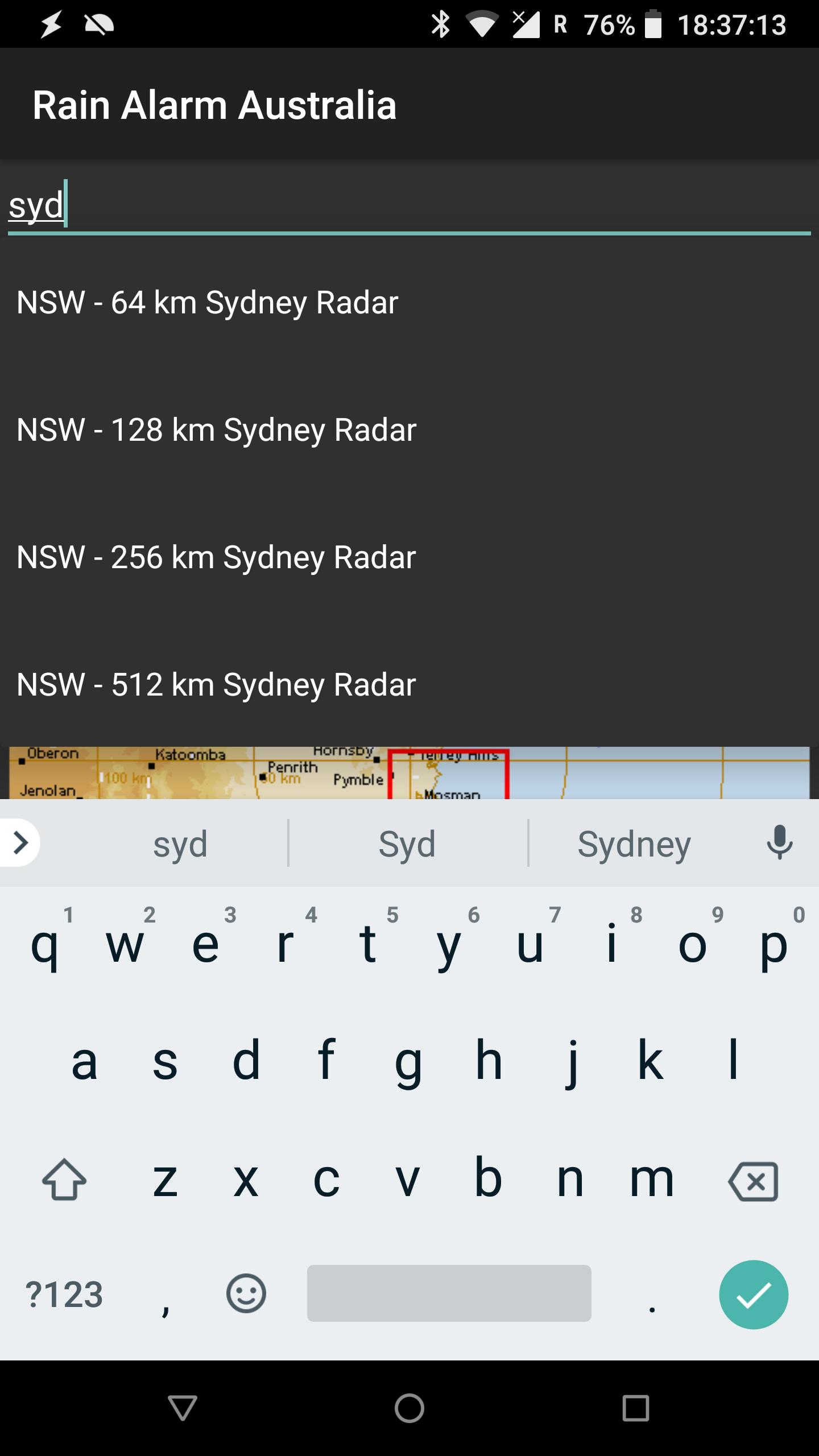 Rain Alarm Australia