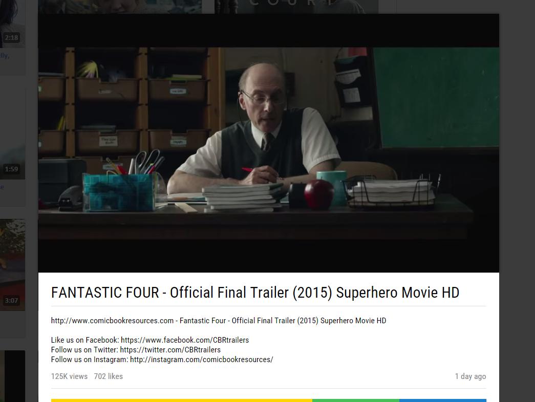 Tv and Movie Trailer Caster