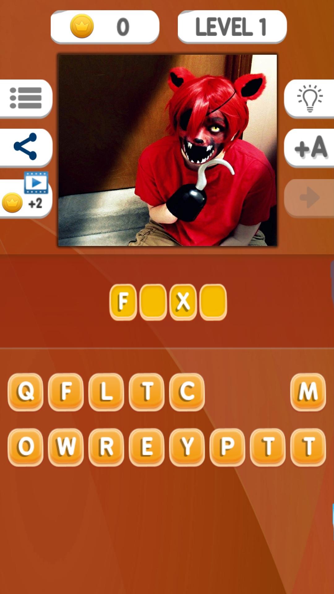 Guessing Games for FNAF Fans