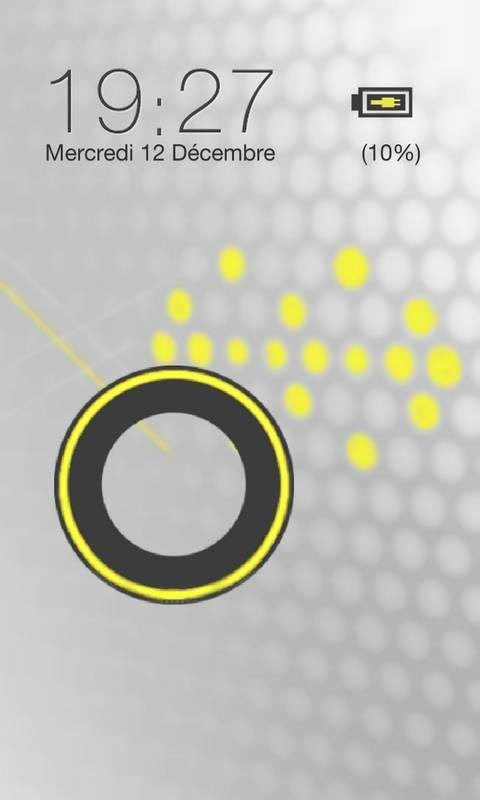 Sense Yellow Go Locker theme