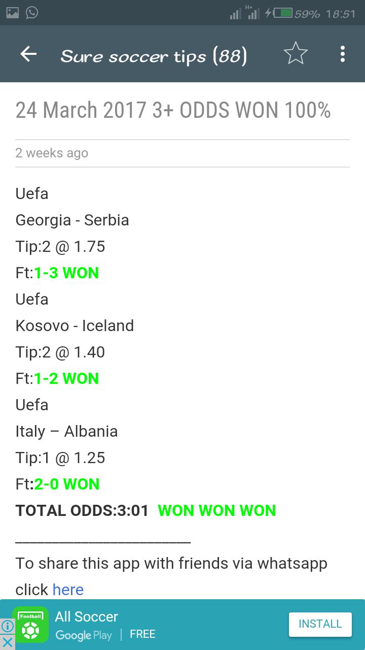 SureBet Soccer Predictions