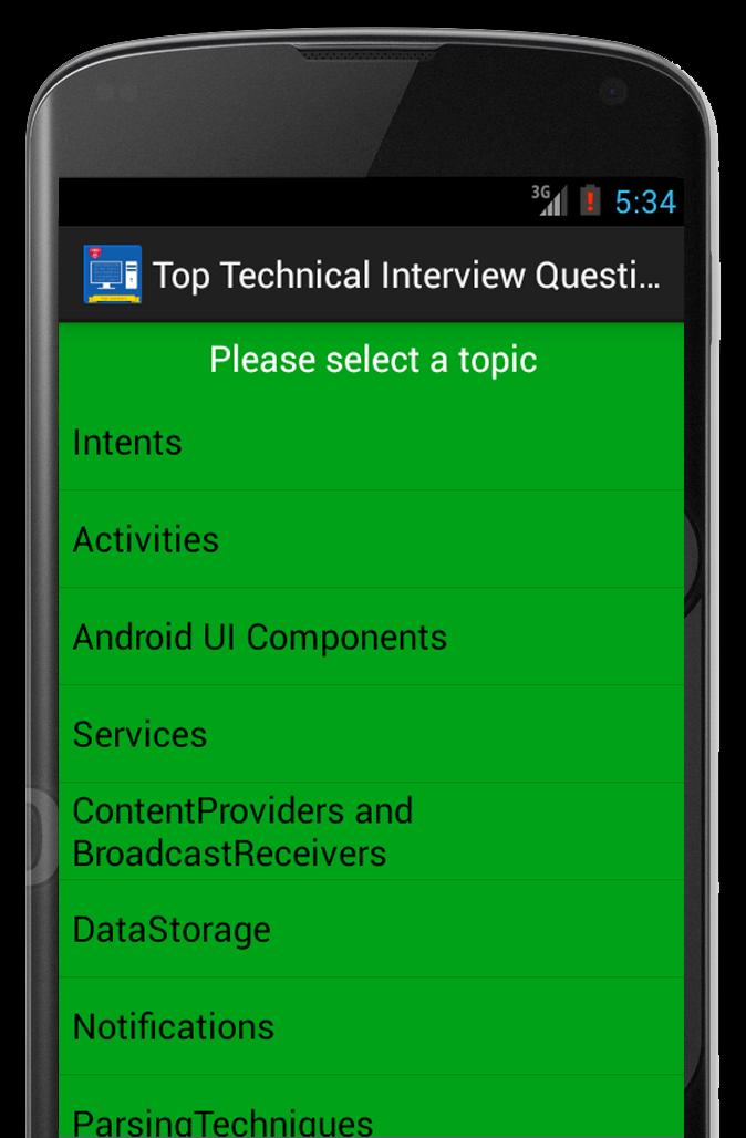 Technical Interview Questions