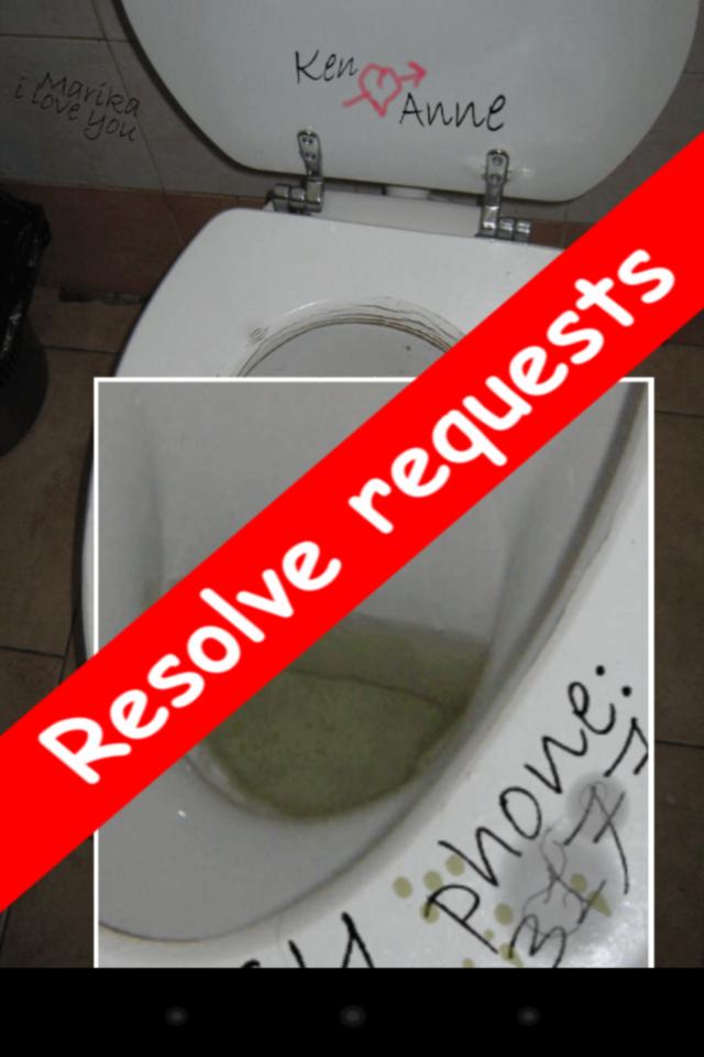 Lick Poop and toilet