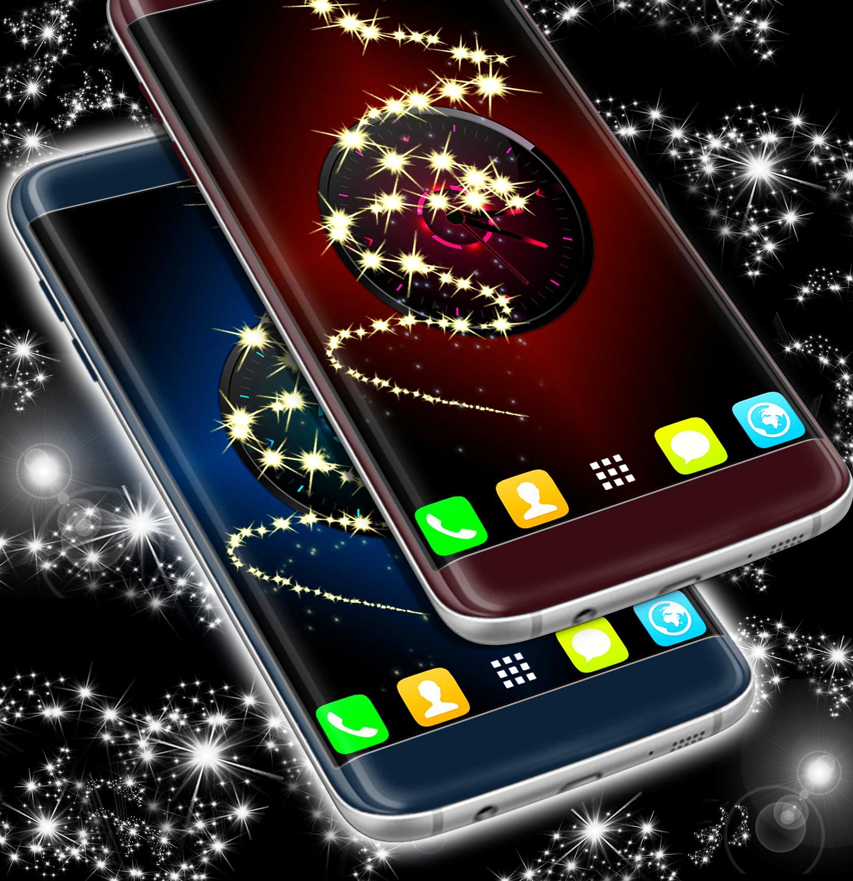 Night Clock Live Wallpaper