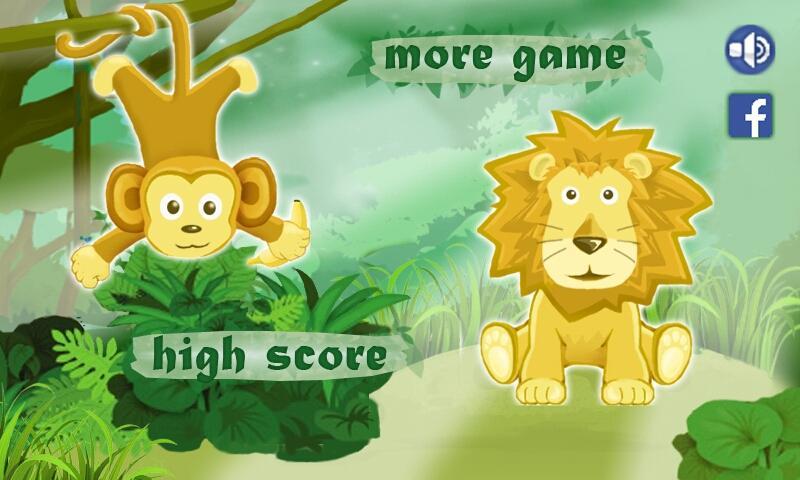 Jungle Monkey & Lion