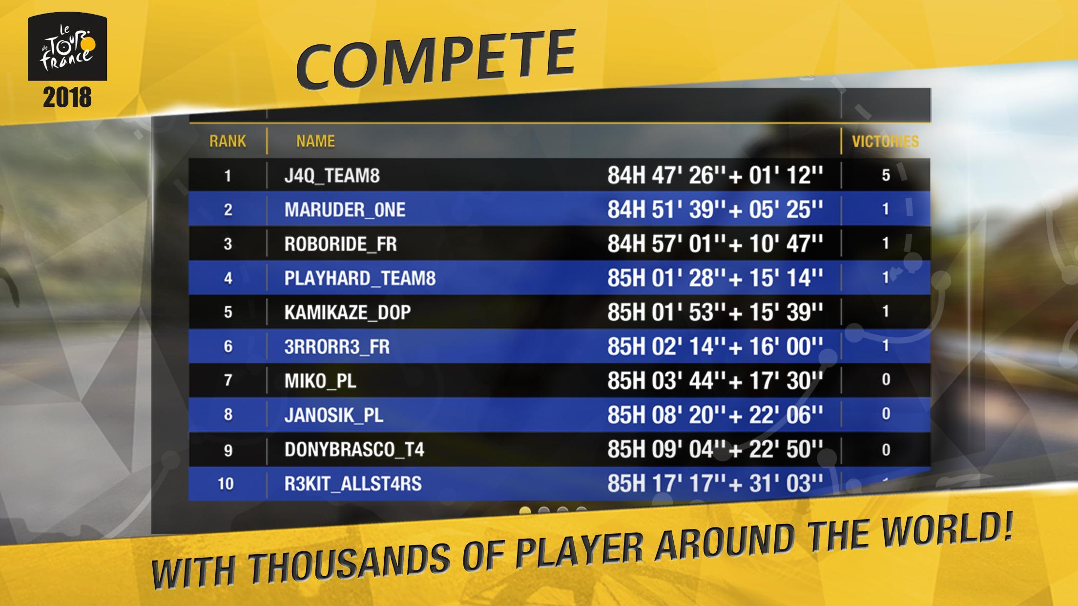 Tour de France 2018 Official Game - Sports Manager