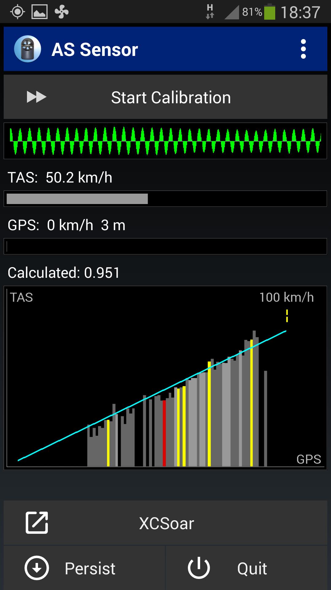 Airspeed Sensor for XCSoar