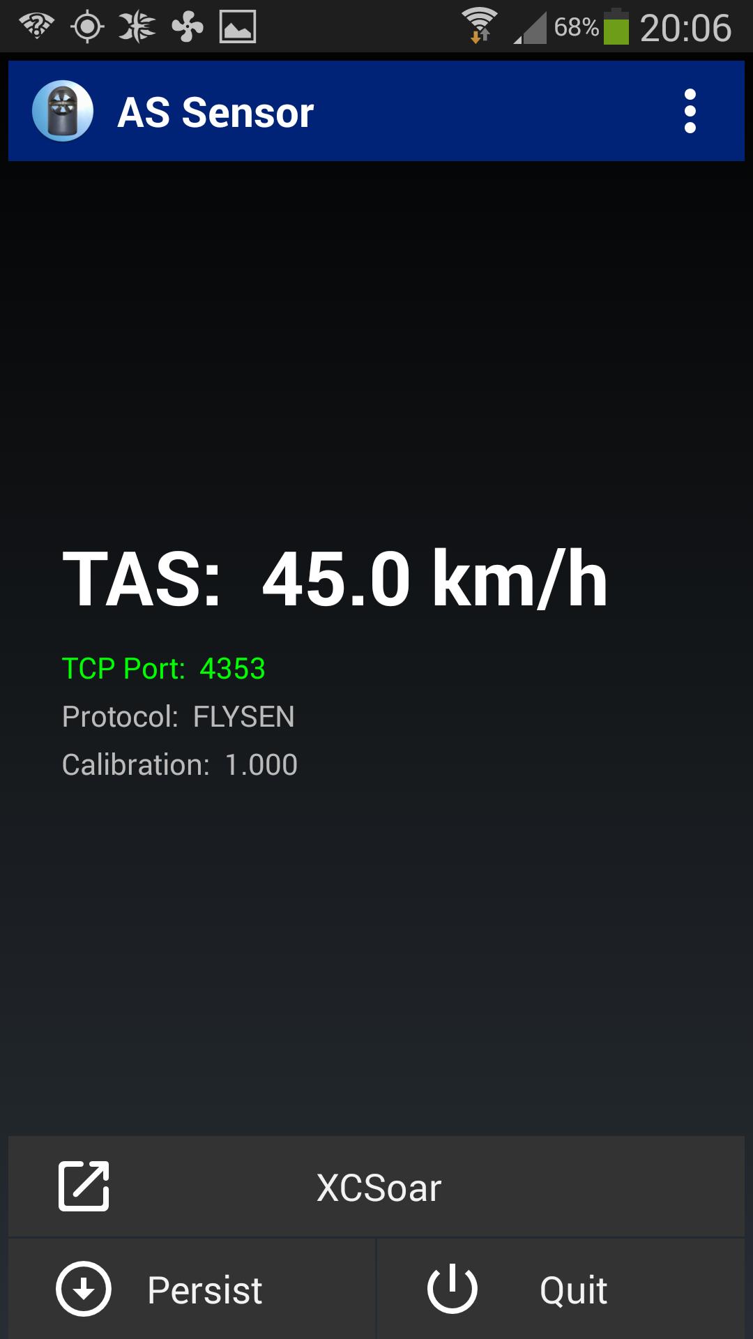 Airspeed Sensor for XCSoar