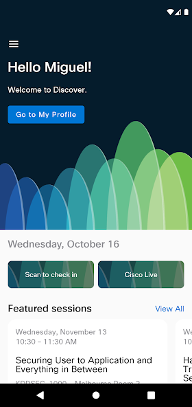 Cisco Events App