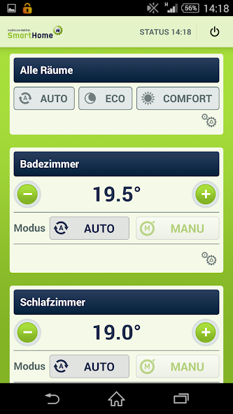 SmartHome Heizungssteuerung