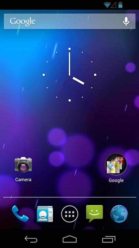 Jelly Bean Analog Clock