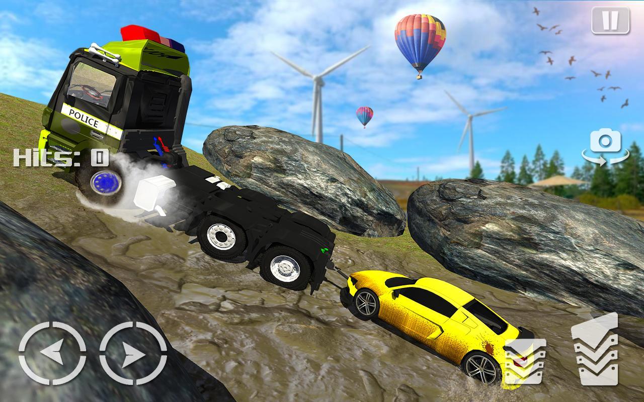 US Police Tow Truck Transport  Simulator Game 2019