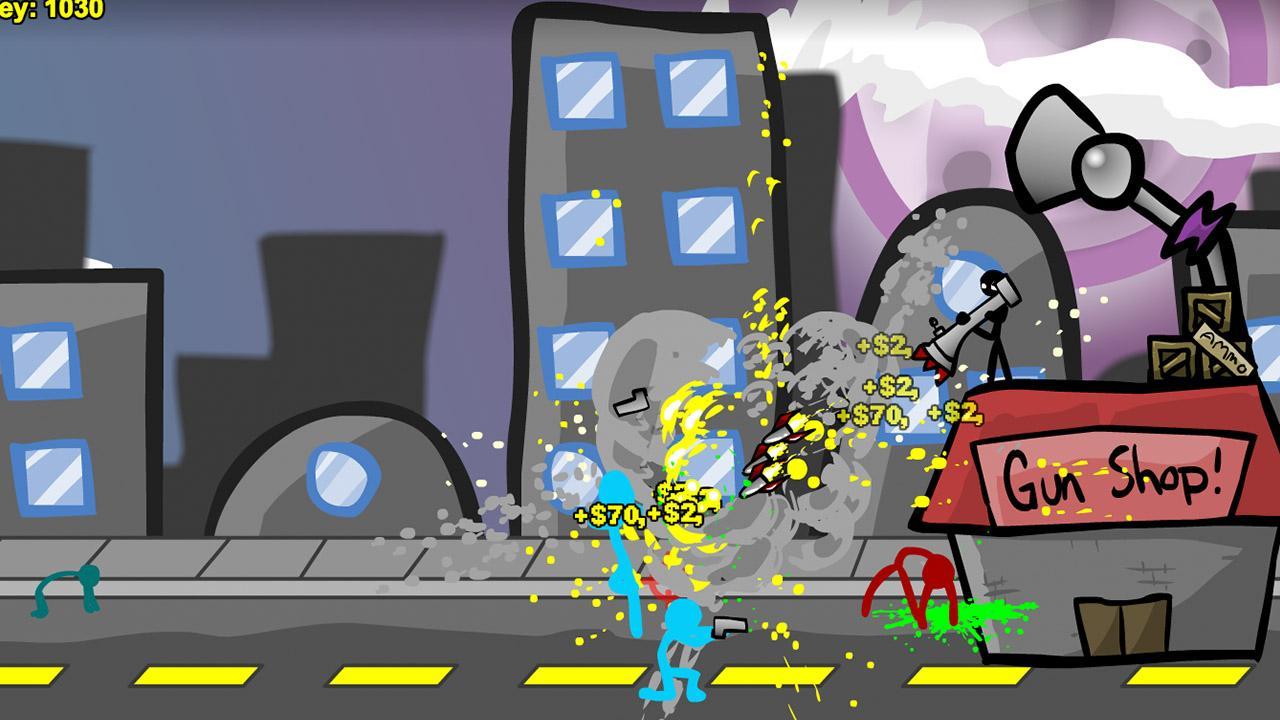 Stickman Shooting Zombies