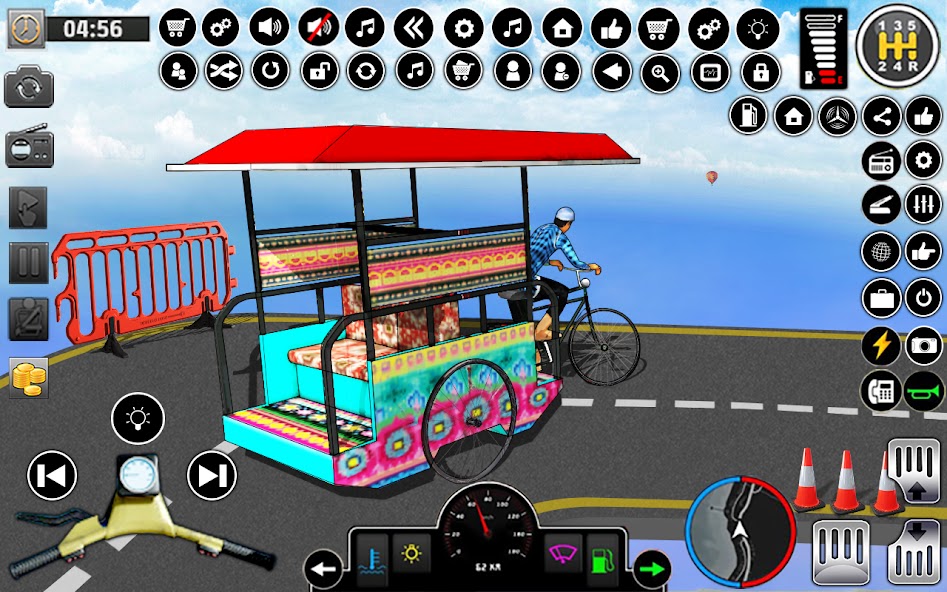 Bicycle Rickshaw Driving Games