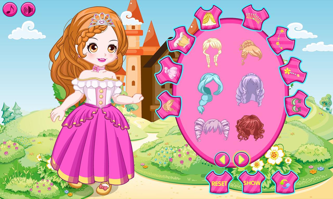 Princess dress up salon