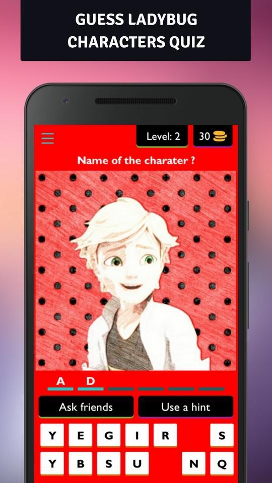Guess the Lady Bug Characters Quiz