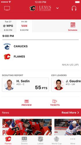Calgary Flames Mobile