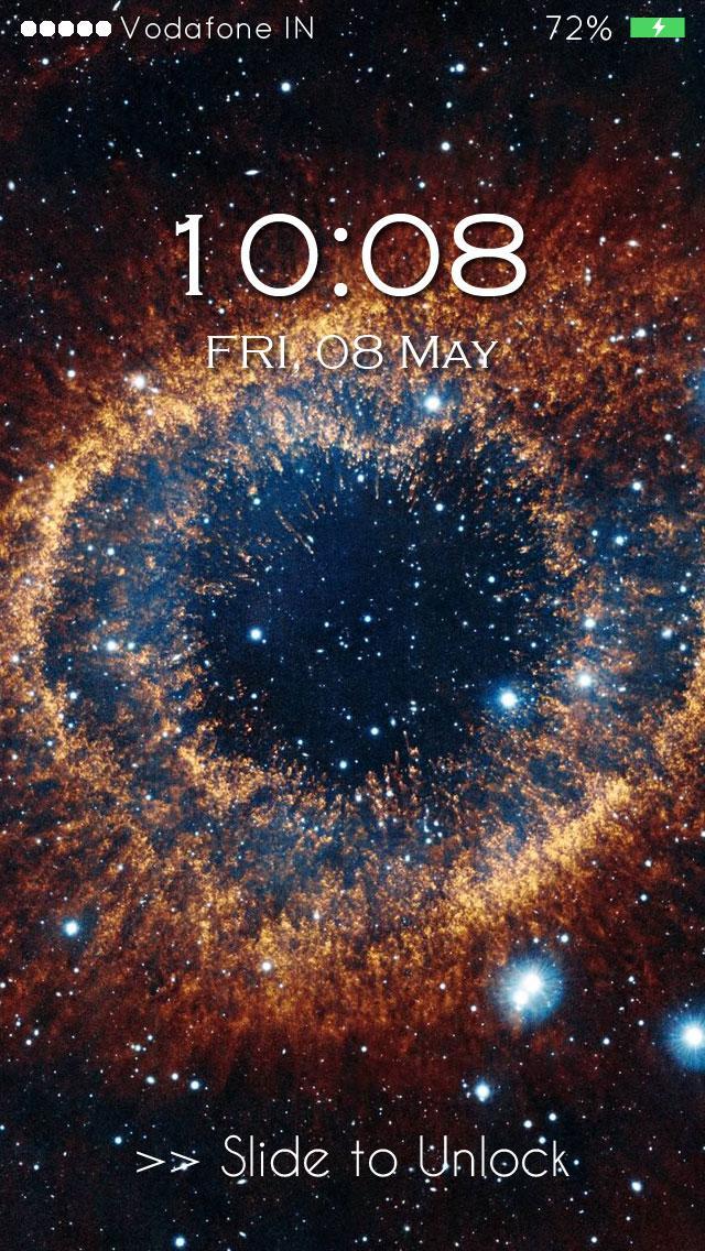 Outerspace Lockscreen