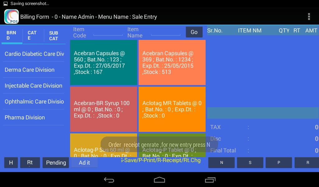 Pharma Billing & Inventory