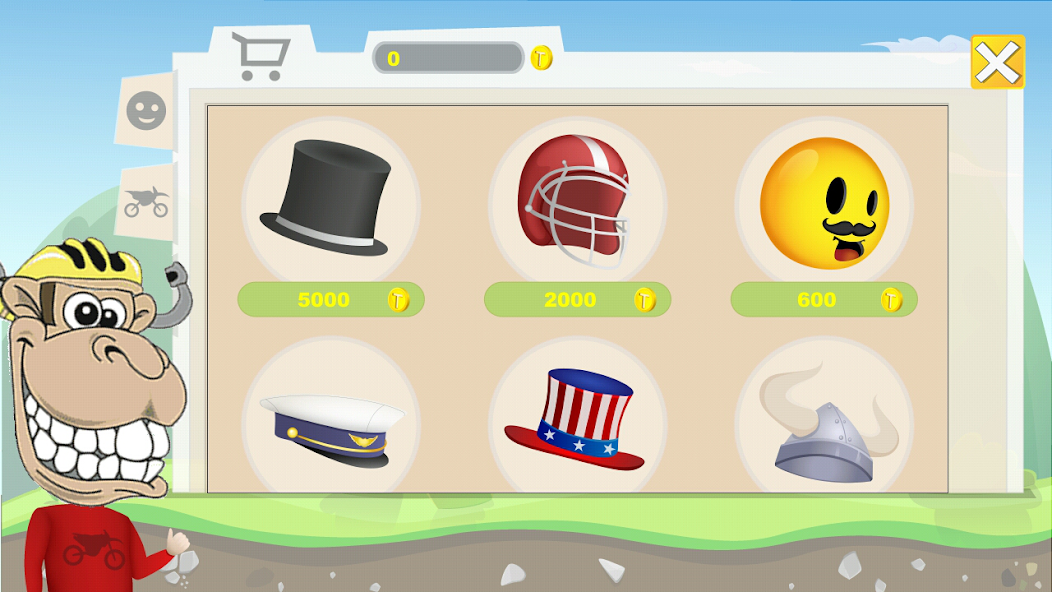 Monkey Bike Hill Climb Racing