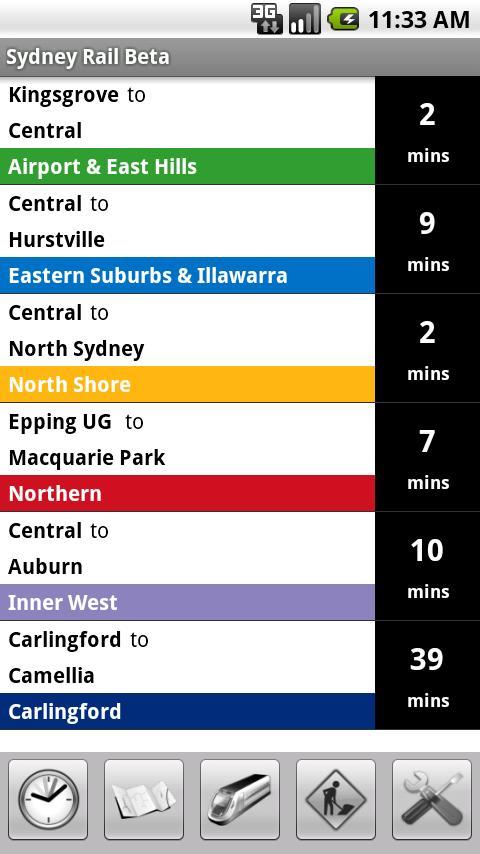 Sydney Rail Beta