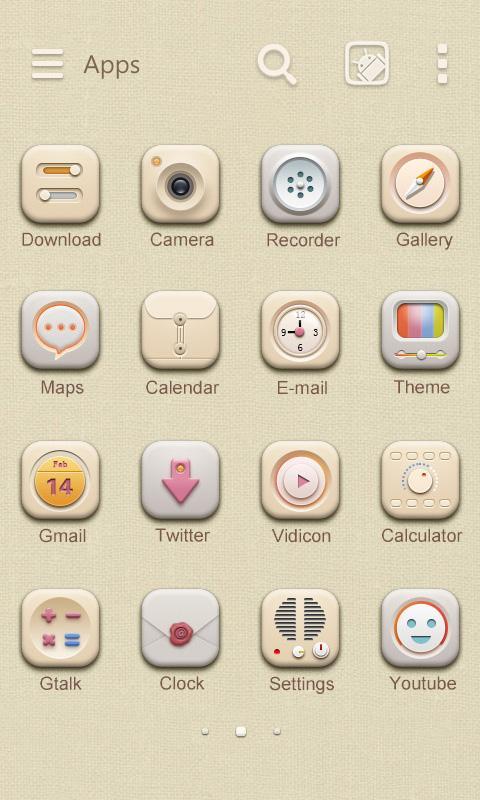 Touch GO Launcher Theme